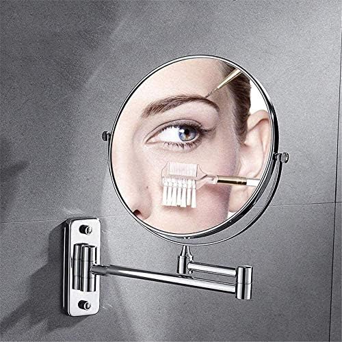 Stylish Double-Sided Wall-Mounted Vanity Mirror for Makeup Shaving