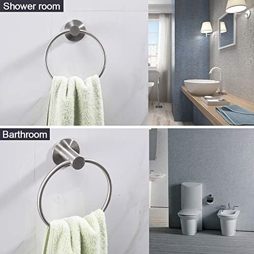 GERUIKE Modern Adhesive Towel Ring