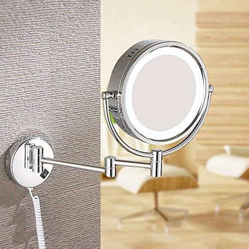 ZADIKO Luxury 360 Makeup Mirror for hotels Home Preparation with 3x5x7x10x