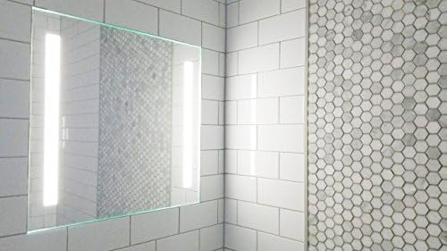 12x12 Fog-Free LED Shower Mirror