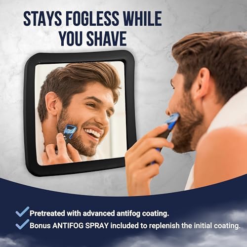 MIRRORVANA fogless shower mirror