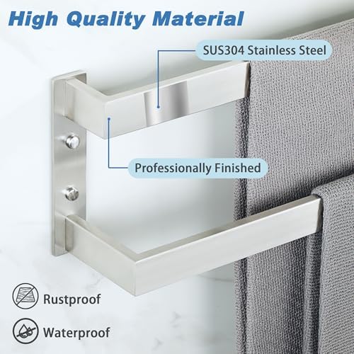 Alise 24 Double Towel Bar Set