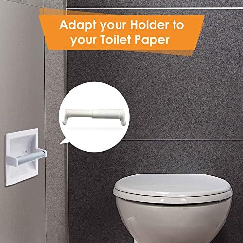Extend ToiletPaper Holder for Double Rolls