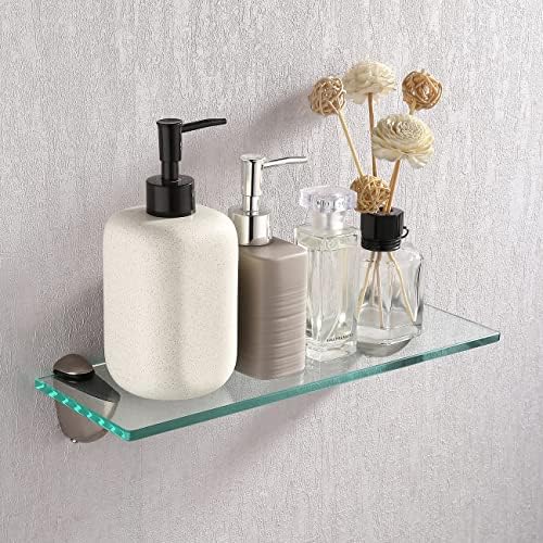 Extra Thick Tempered Glass Organizer Shelf 137 Inch
