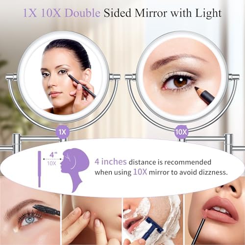 Vivid Professional Makeup Mirror with Lights