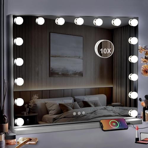 Vanity Mirror with 3 Lights Modes Touch Control