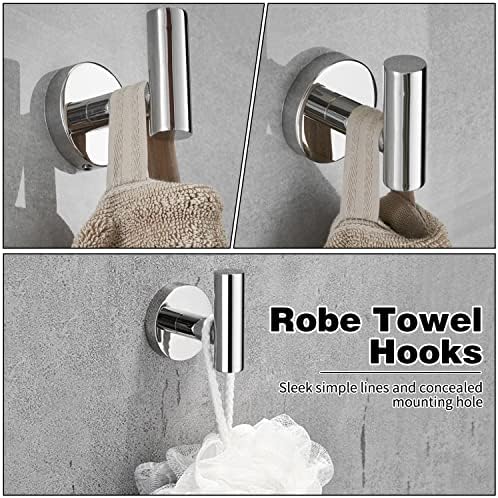 Elevate Your Space - 10-Piece Bathroom Hardware Kit Durable Functional Design
