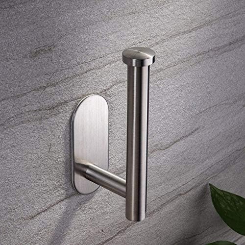 YIGII Stainless Steel Toiletry Holder Self-Adhesive No Drilling Required