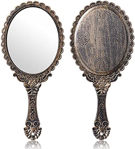 Elegant Victorian Handheld Mirror