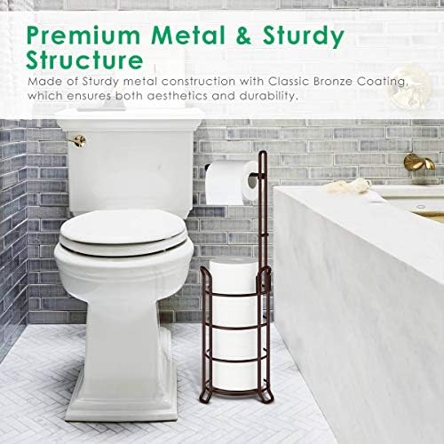 TomCare 4-Roll Toilet Paper Holder