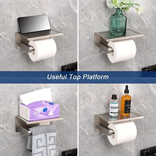 NearMoon Stainless Steel Toilet Paper Holder