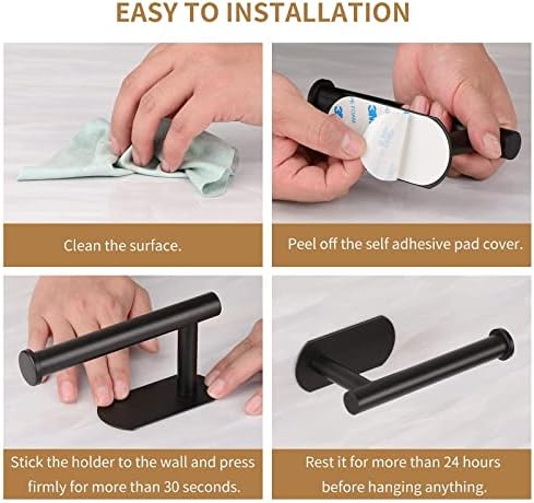 Premium Adhesive Toilet Paper Holder