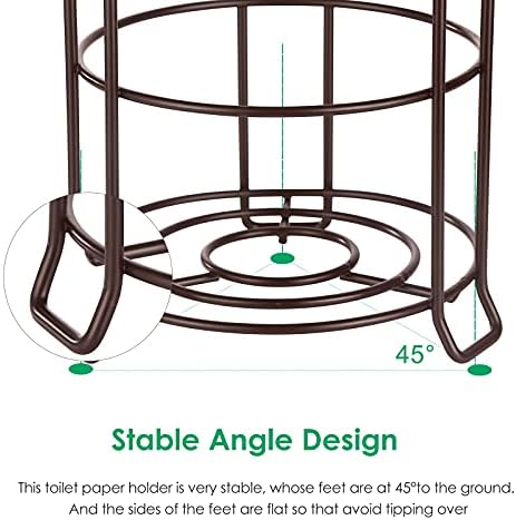 TomCare 4-Roll Toilet Paper Holder