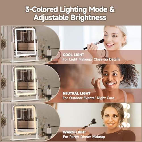 Elegant 16x14 LED Vanity Mirror