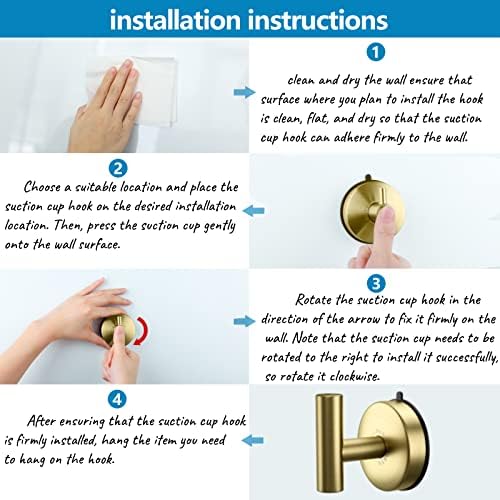 Gold Towel Umbrella Hooks 15LB Capacity