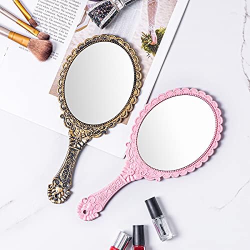 Elegant Victorian Handheld Mirror