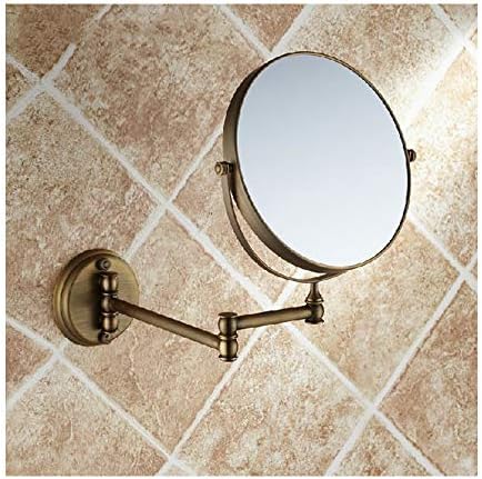Magnificent 8-Inch Double-Sided Makeup Mirror 3X