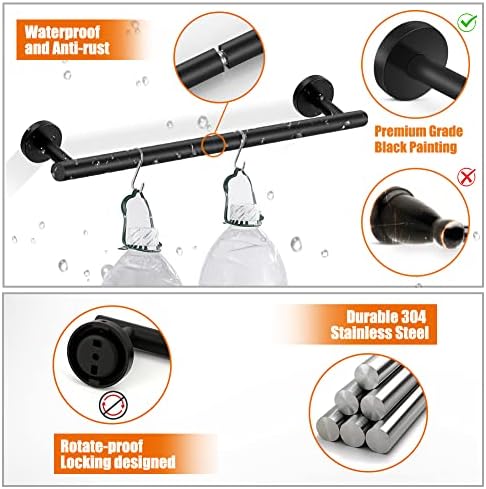 Stainless Steel Bathroom Hardware Set