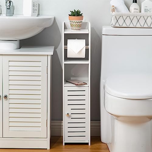 Compact Toiletpaper Holder Stand for Small Spaces Immediate Action