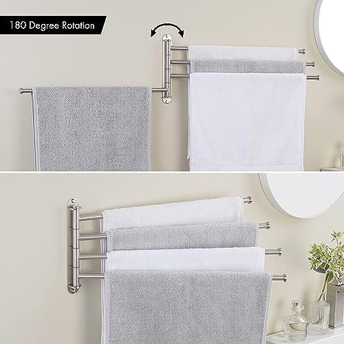 KES Swivel Towel Bar 195-Inch