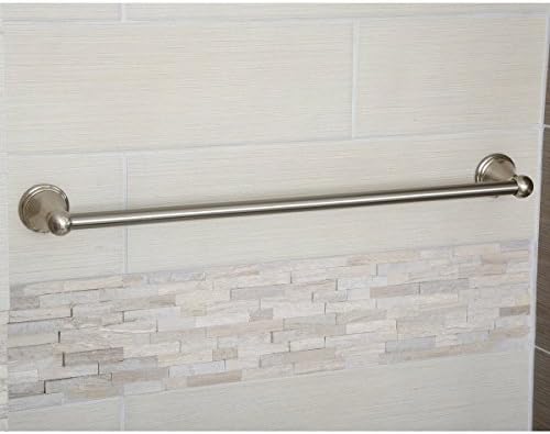 Modern Bathroom Towel Bar Satin Nickel