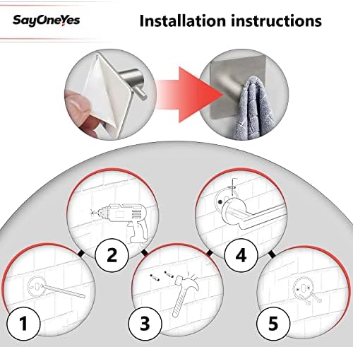 5-Piece Brushed Nickel Bathroom Hardware Set