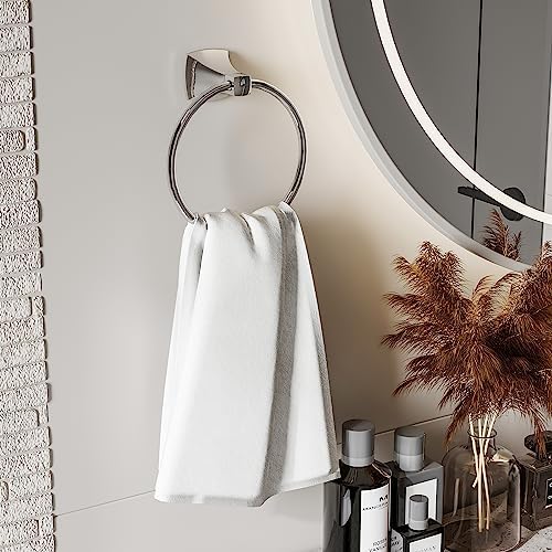 Stylish Durable Towel Holder for Bathroom Kitchen Small Space Use