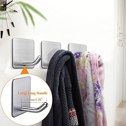 Secure Adhesive Towel Hook - Super Strong Sturdy for Home Bath