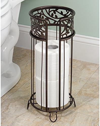 iDesign Vine Compact Durable Toilet Paper Organizer