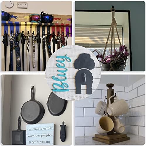 Compact 15PCS Coat Hooks for Home Use