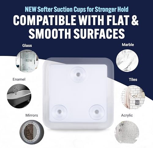 Compact Travel Mirror for Shaving on the Go