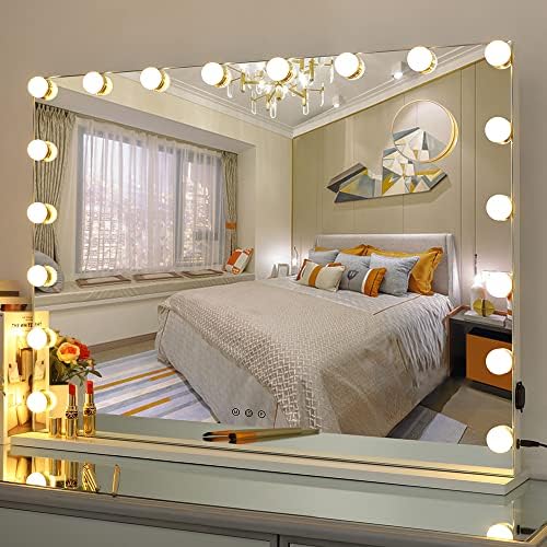 Showtimez Vanity Mirror with Lights Large Lighted Makeup Mirror