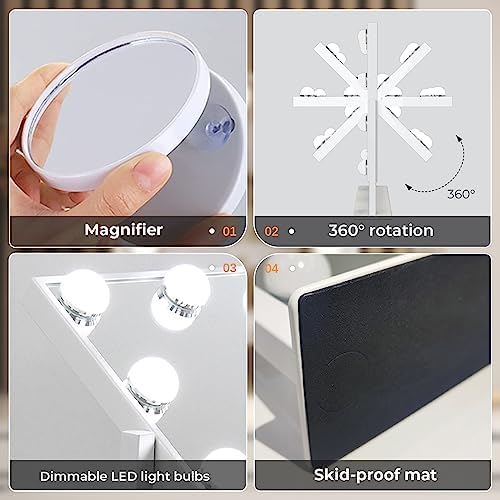 Vanity Mirror with Lights ZL ZELing Make-upMirror