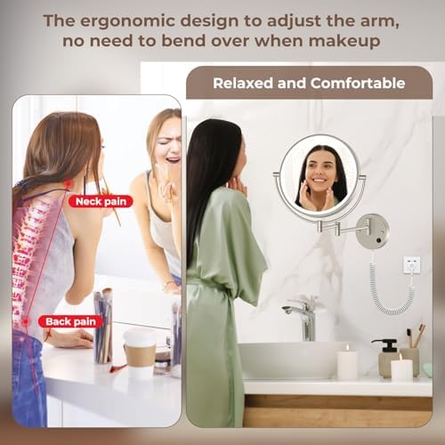 Rocollos 9 LED Vanity Mirror