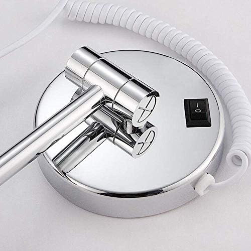 ZADIKO Luxury 360 Makeup Mirror for hotels Home Preparation with 3x5x7x10x