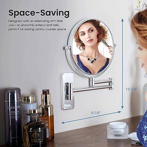 KIBI Circular Magnifying Mirror