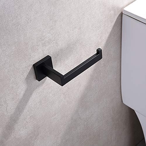 Tastos Toilet Paper Holder Matte Black