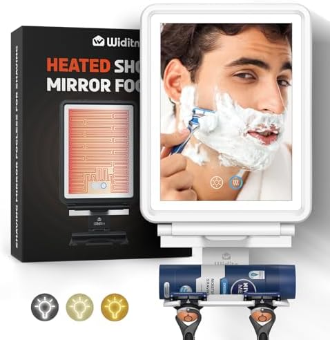 Comfortable Heated Fog-Free LED Illuminate Showers Widitn Mirror