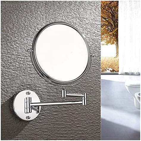 Elegant 5X Retractable Makeup Mirror