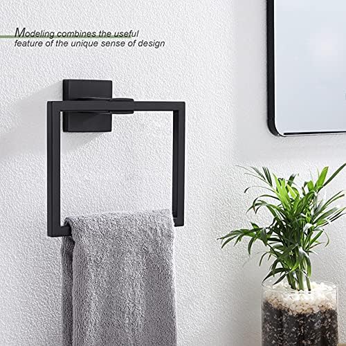 Modern Hand Towel Hanger Stainless Steel Bathroom Towel Holder