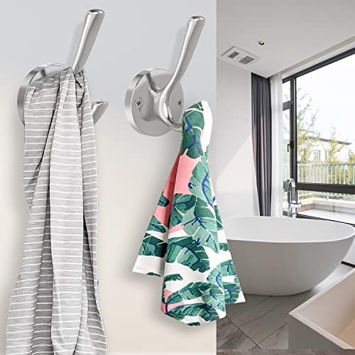 Sturdy Towel Hooks for Bathroom Closet Use