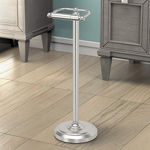 Gatco 1436SN pedestal toilet paper holder Satin Nickel_finish Design