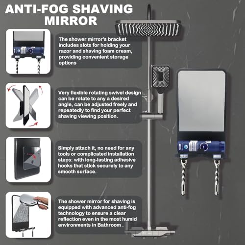 Fogless Shower Mirror