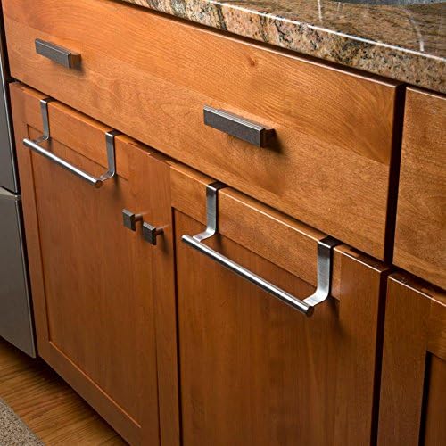 Evelots 2-Piece Towel Hook Bar for Kitchen Bathroom