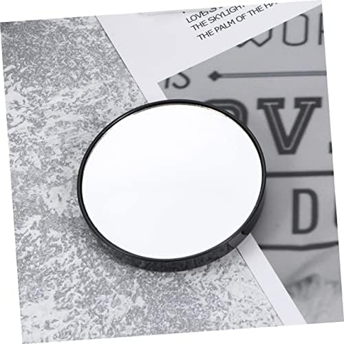 4-Piece suction cup mirror set for bathroom makeup uses
