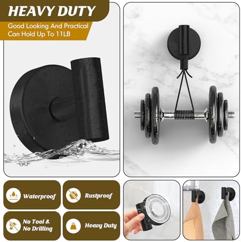 Heavy-Duty Suction Cup for Shower 2-Pack