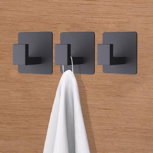 VAEHOLD Adhesive Towel Hook Set - Durable Easy Install