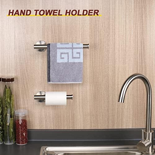 NearMoon Dual Toilet Hand Towel Holder 304 Stainless Steel Set