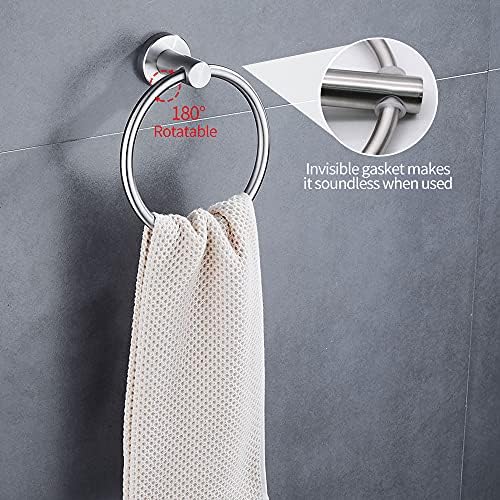 Elevate Your Space - 10-Piece Bathroom Hardware Kit Durable Functional Design