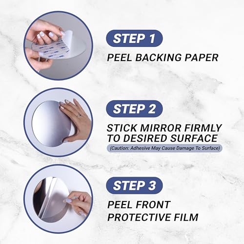 Glowing Truth Anti-Fog Shaving Mirror